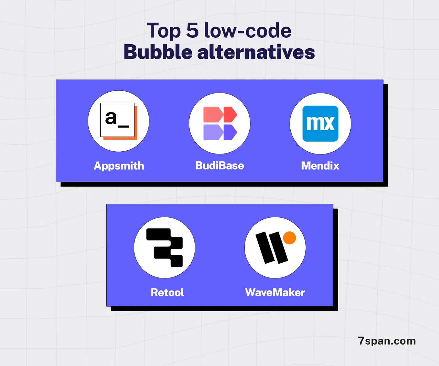 Low Code Bubble Alternatives