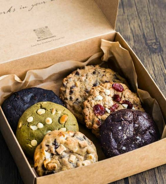 An Image of Different Types of Cookies