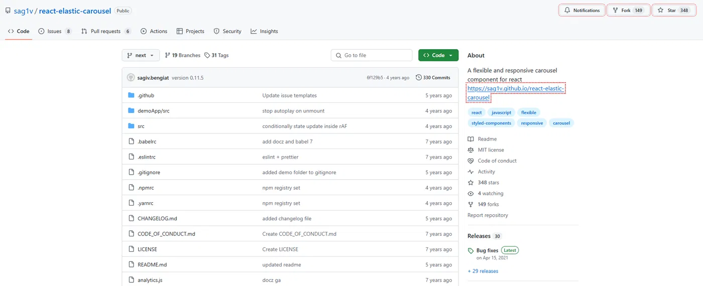 React Elastic Carousel
