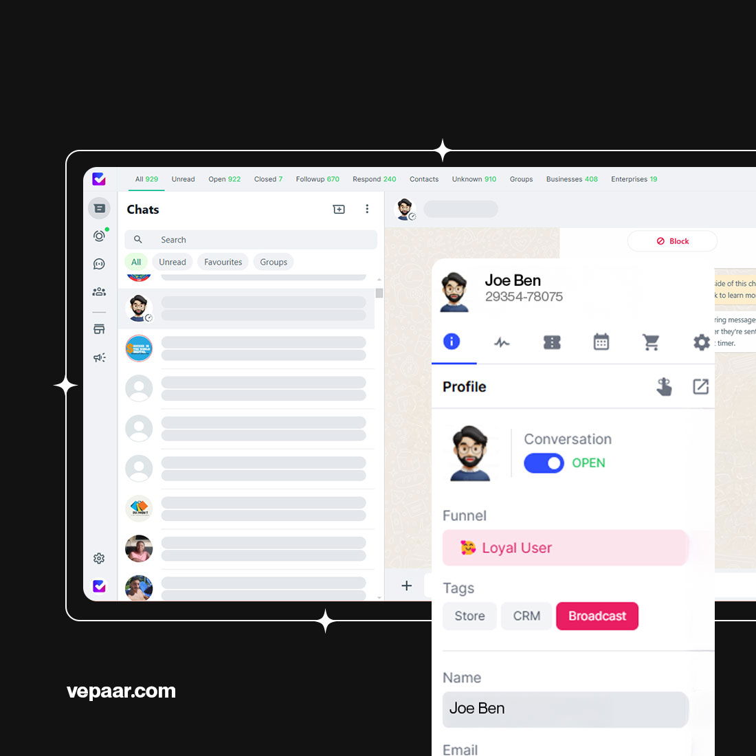 Authenticating Users Through Whats App Crm