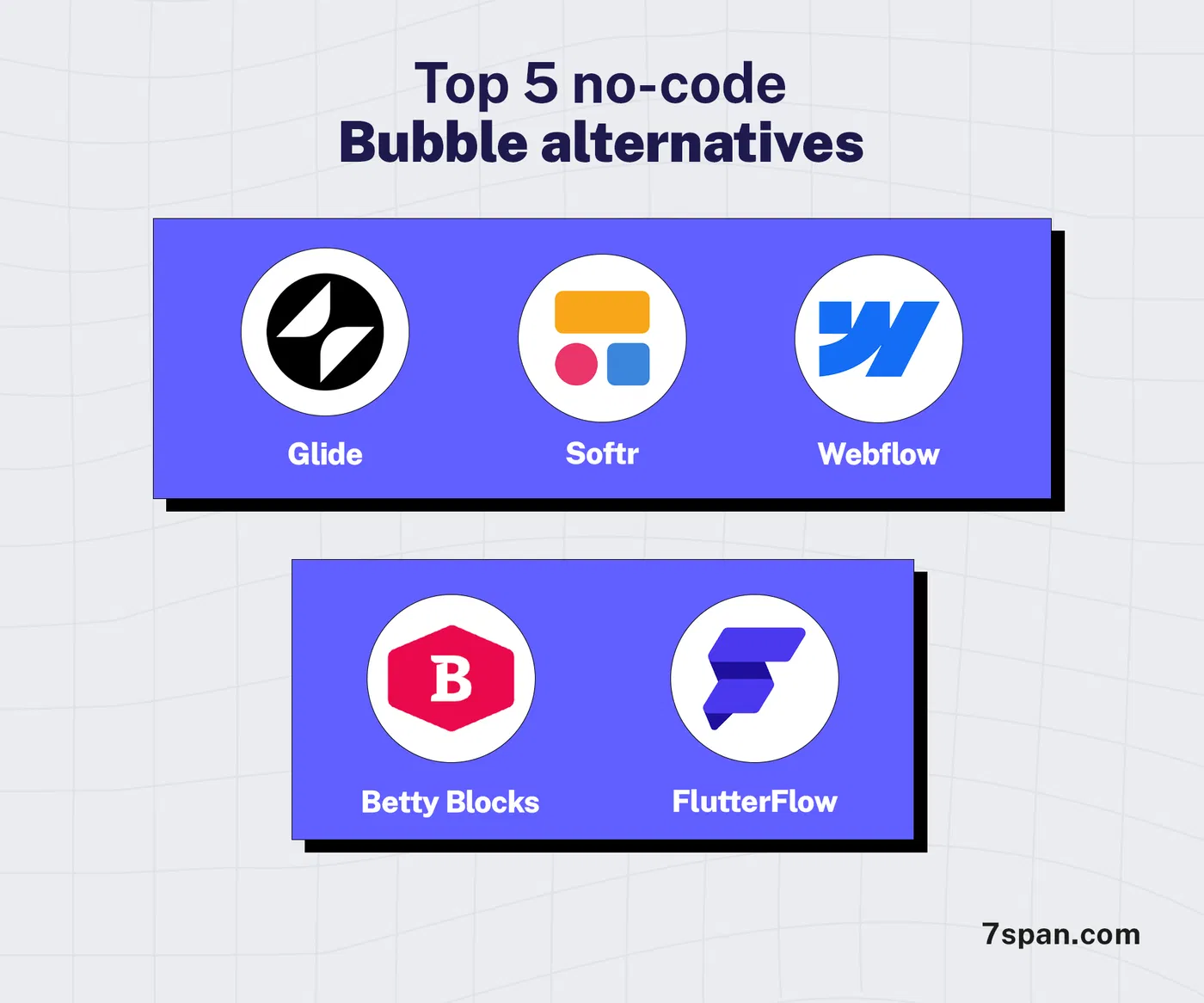 No Code Bubble Alternatives