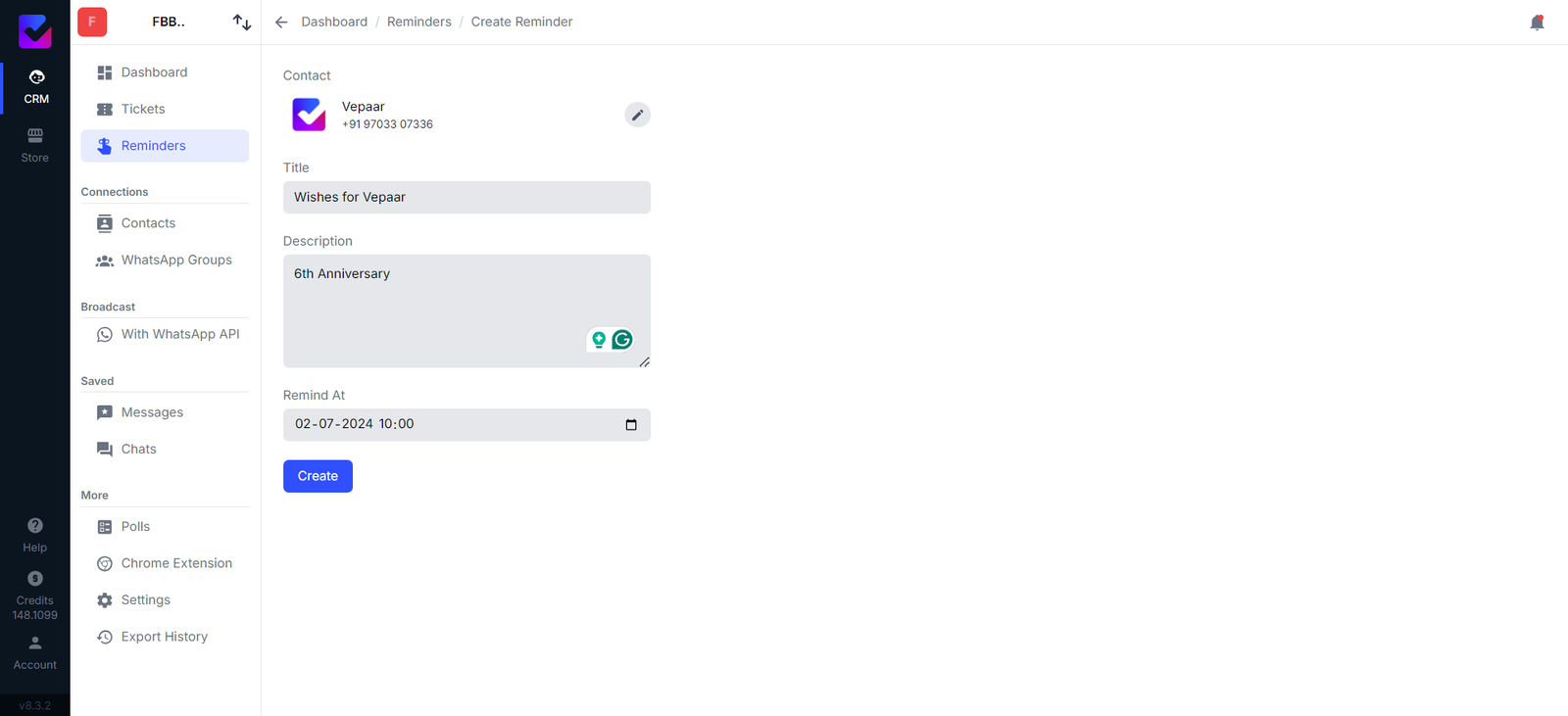 Harnessing the Power of Time: CRM with Timezone-Based Reminders